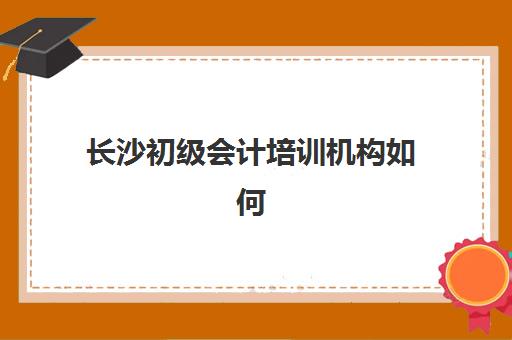 长沙初级会计培训机构如何选？2025年十大机构硬核解析与避坑指南
