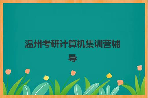 温州考研计算机集训营辅导机构哪家比较好？2025年最新排名、各校特色与择校指南全解析