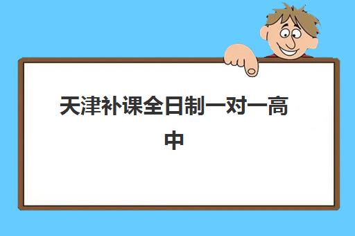 天津补课全日制一对一高中班哪个机构好？2025年最新费用对比与择校全攻略