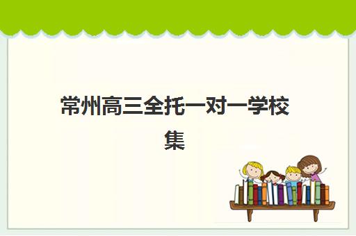 常州高三全托一对一学校集训班哪个好一点？2025年常州地区十大培训机构实力排行榜、师资对比与择校全攻略