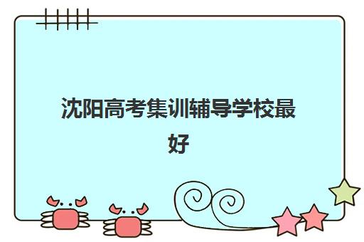 沈阳高考集训辅导学校最好的培训机构排名如何查询？2025年最新十大机构对比与择校全指南