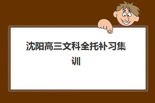 沈阳高三文科全托补习集训营排名榜最新公布？2025年顶尖机构测评与择校全指南