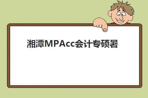 湘潭MPAcc会计专硕暑期集训课程机构用户口碑白皮书如何获取？2025年权威评测与择校指南